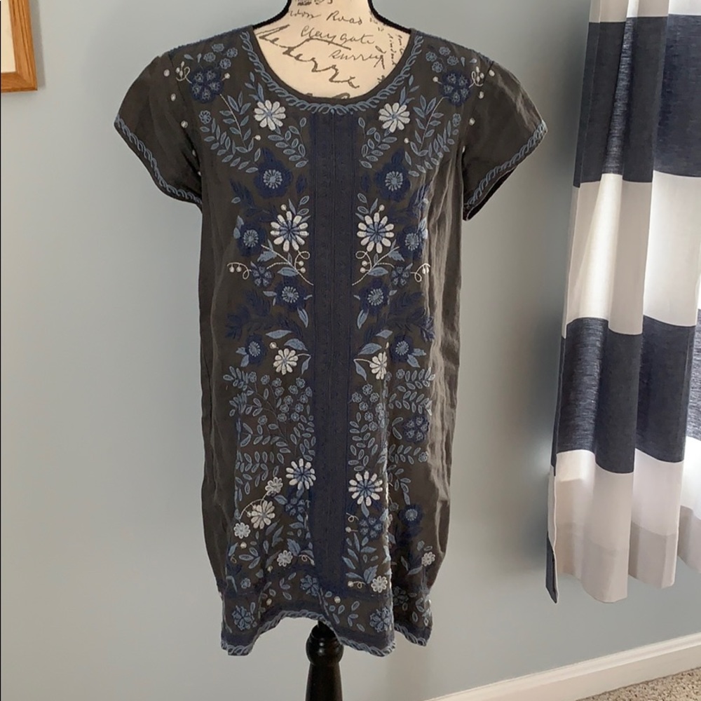 Johnny Was Lei Peasant Tunic Dress
